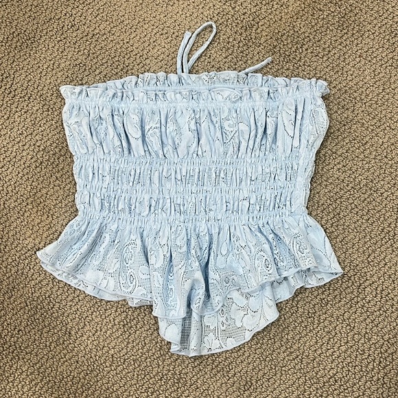 SOLD❌ URBAN OUTFITTERS BLUE TOP nwot - Picture 2 of 5
